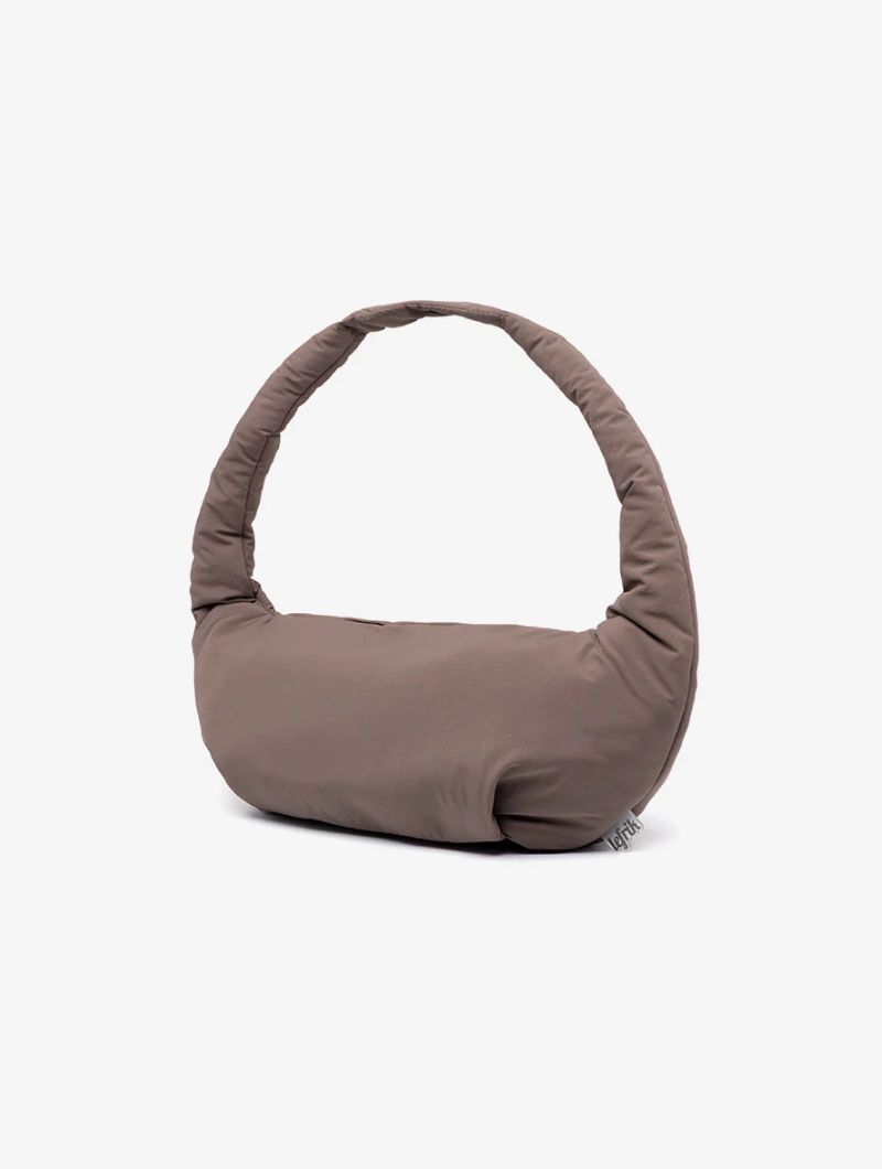 Bolso acolchado de mano y hombro reciclado - Imagen 5