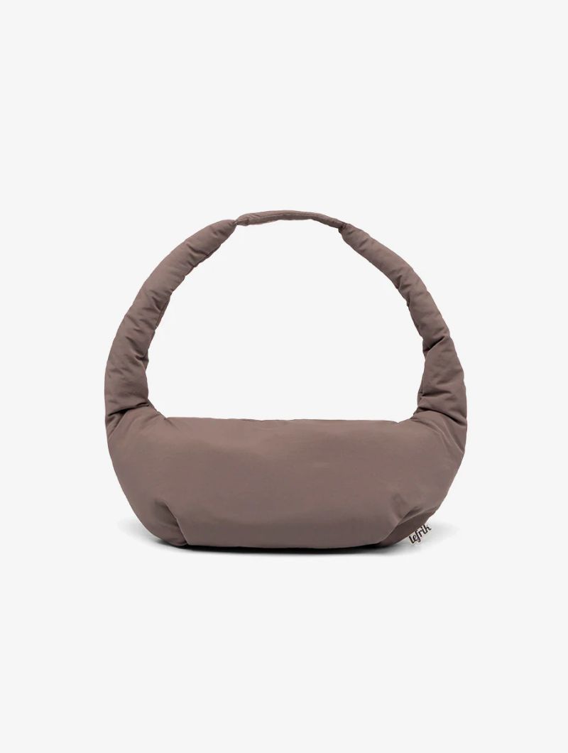 Bolso acolchado de mano y hombro reciclado - Imagen 8