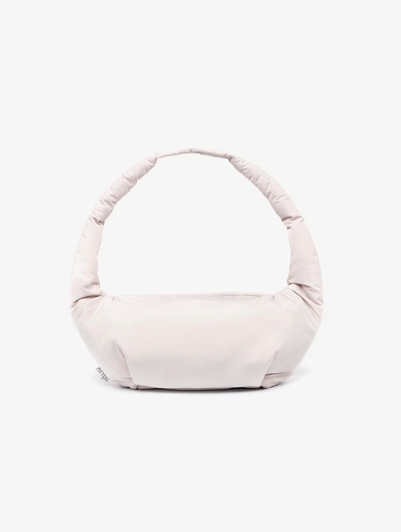 Bolso acolchado de mano y hombro reciclado - Imagen 3