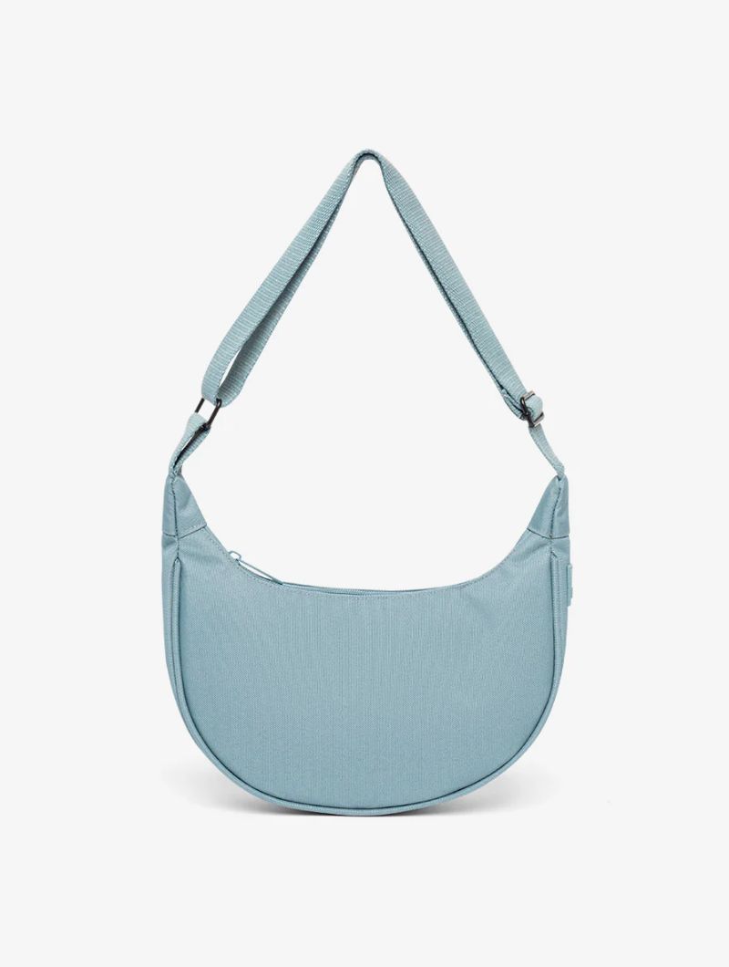 Bolso media luna con cremallera de tejido reciclado - Imagen 4