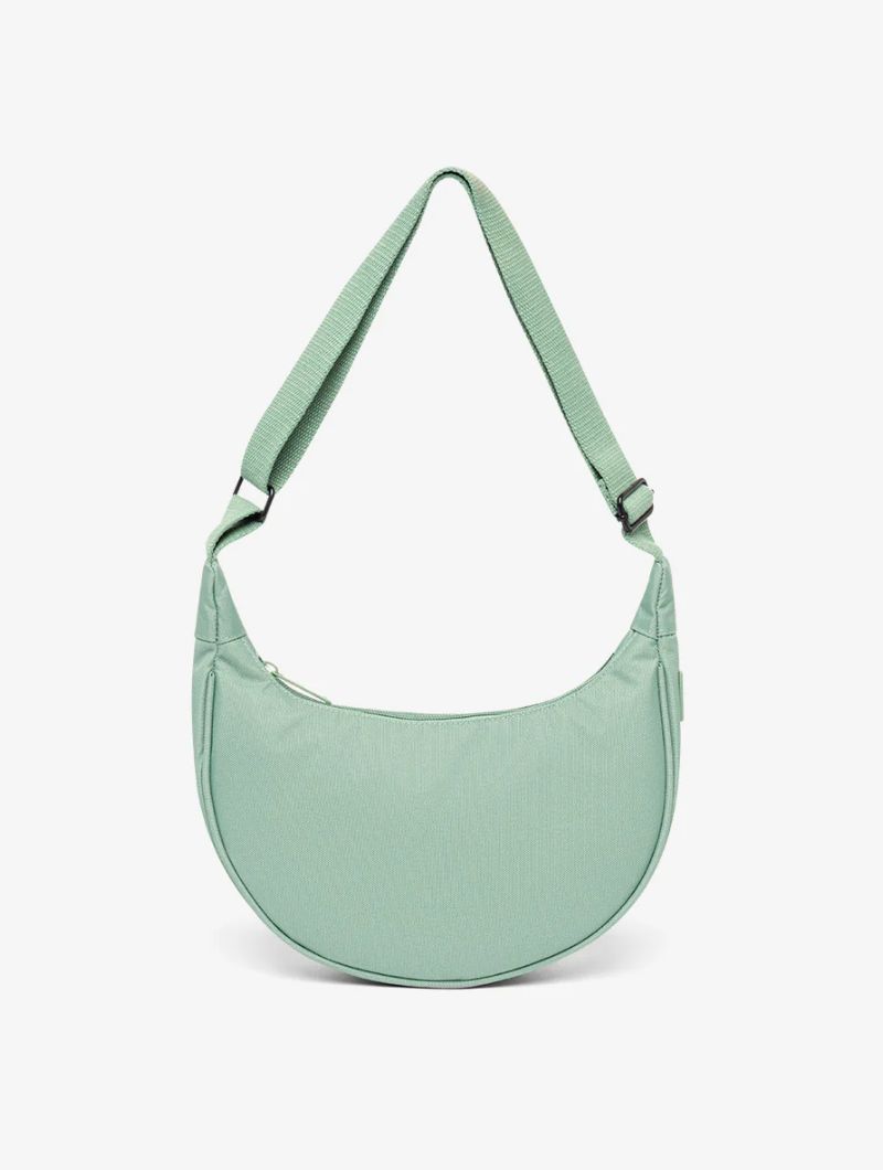 Bolso media luna con cremallera de tejido reciclado - Imagen 7