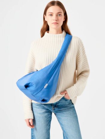 Alternative view of Bolso nube bandolera de tejido reciclado