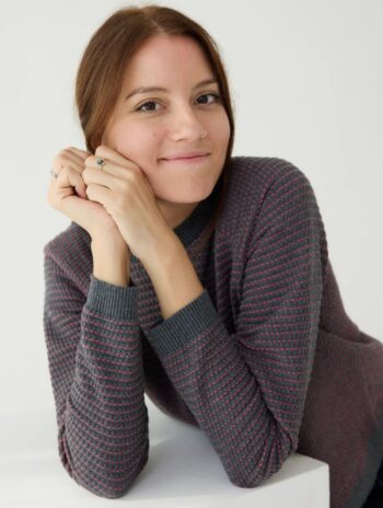 Alternative view of Jersey de punto con manga ranglán para mujer