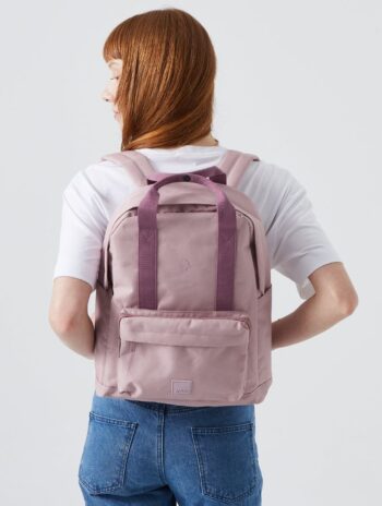 Mochila clásica de tejido reciclado con compartimento para portátil de 14 pulgadas