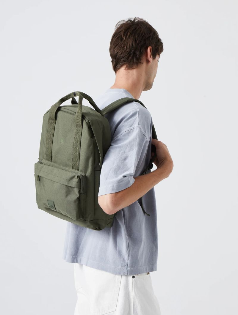 Mochila clásica con asas de tejido reciclado - Imagen 5