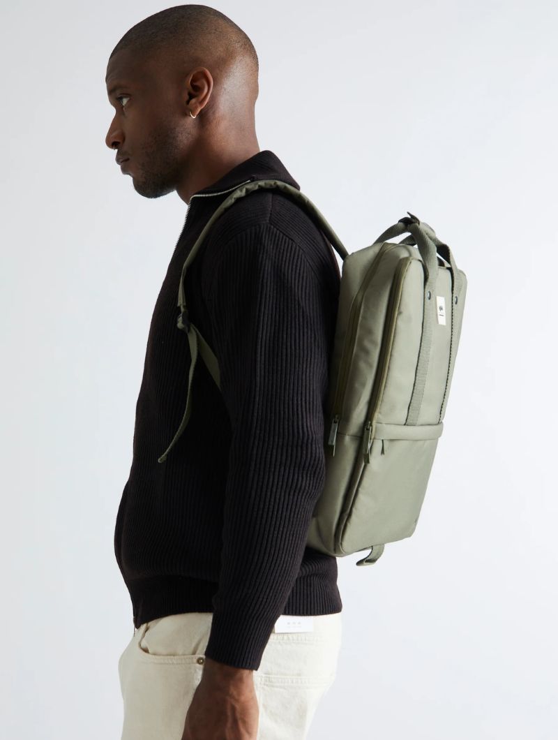 Mochila para portátil 13 pulgadas de tejido reciclado - Imagen 4