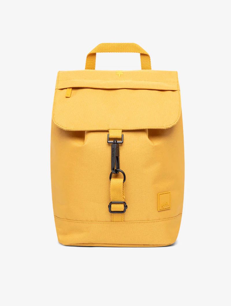Mochila pequeña con solapa de tejido reciclado - Imagen 32