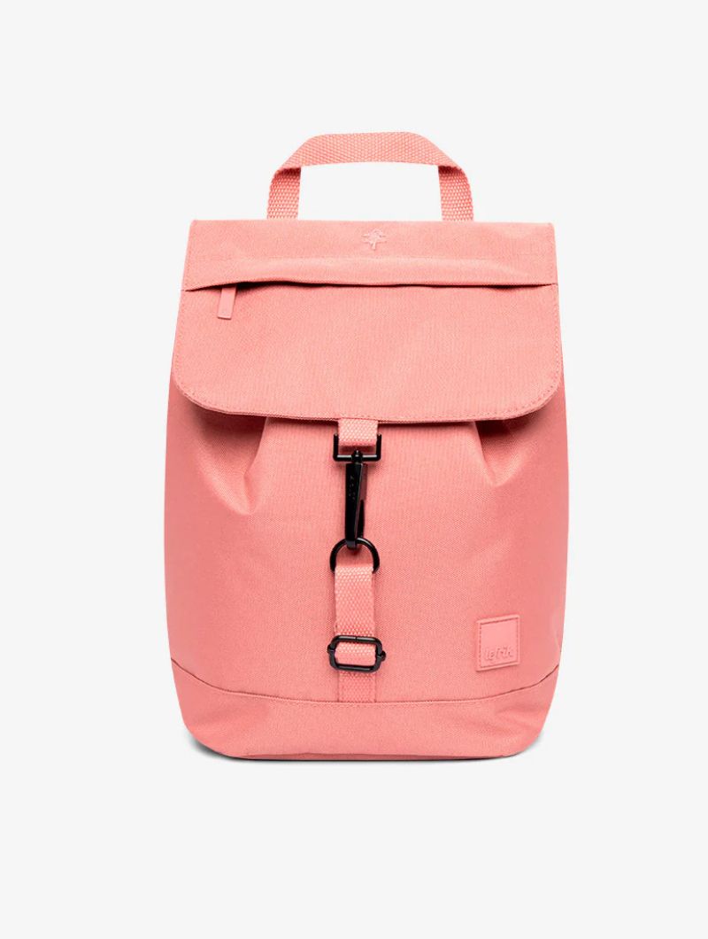 Mochila pequeña con solapa de tejido reciclado - Imagen 31