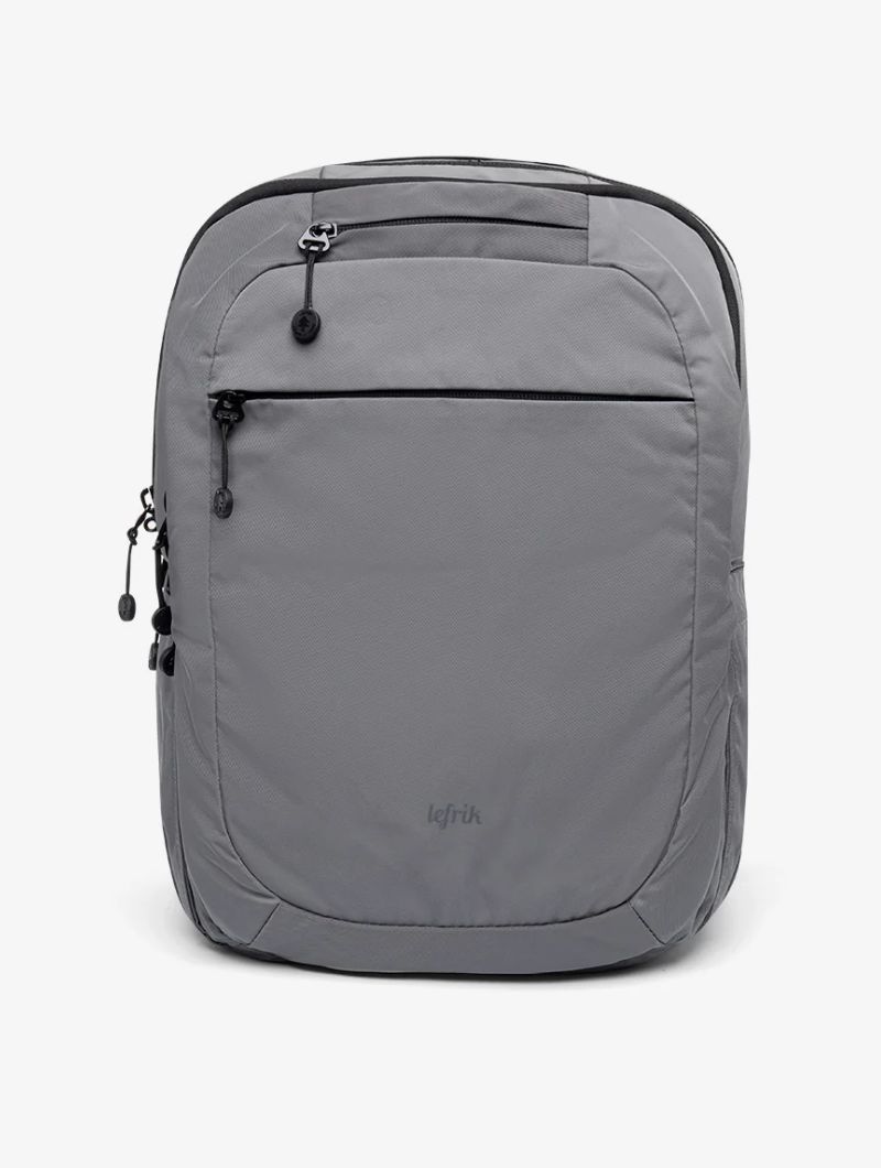 Mochila de trabajo para portátil de 15 pulgadas hecha con tejido reciclado