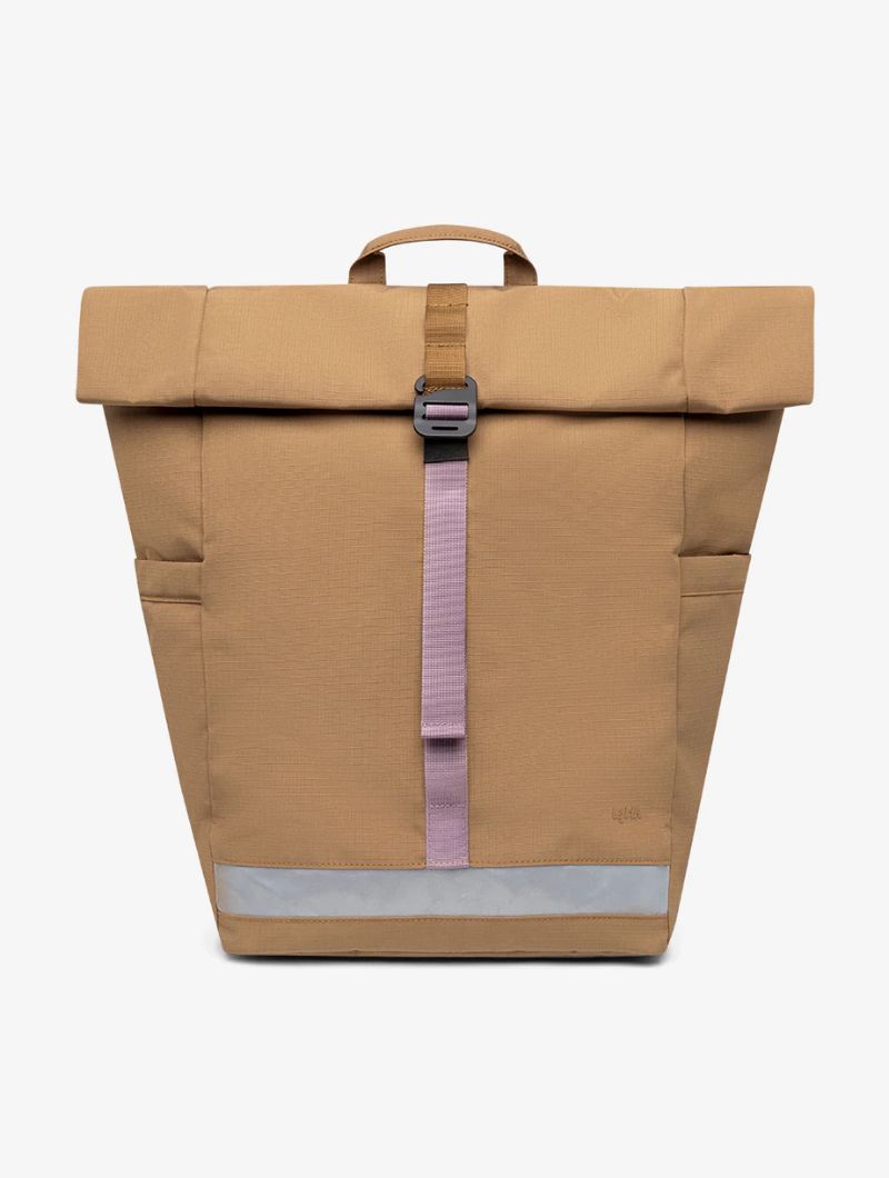 Mochila urbana roll top de tejido reciclado - Imagen 10