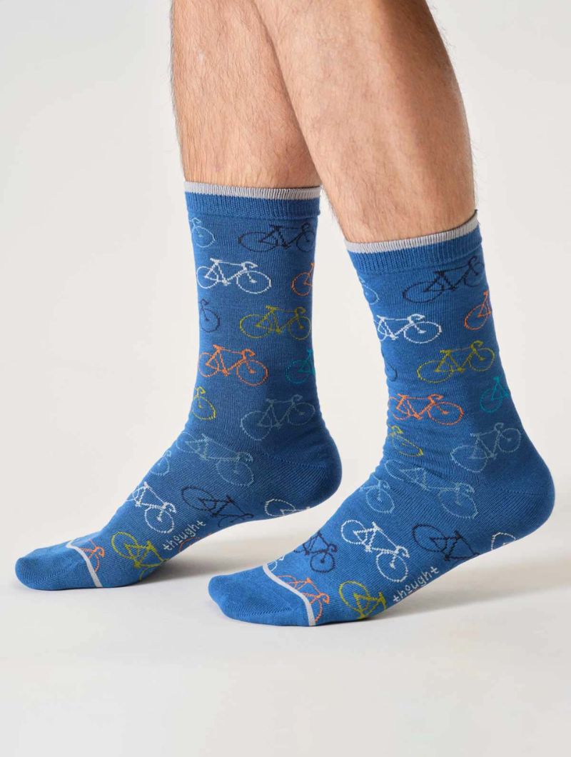 Pack 4 calcetines bicicletas para hombre ecológicos - Imagen 4