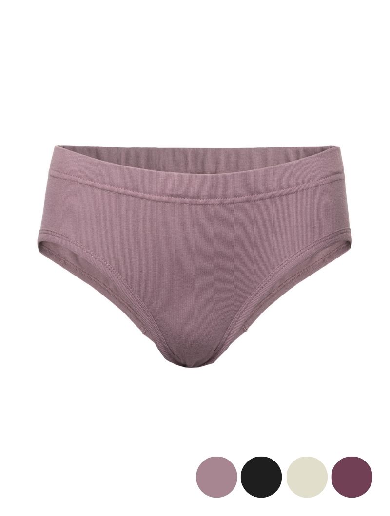 Braga clásica lisa de 100% algodón orgánico