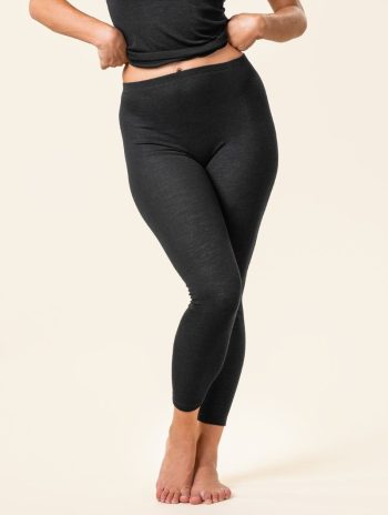 Alternative view of Leggins cálidos de lana merino y seda