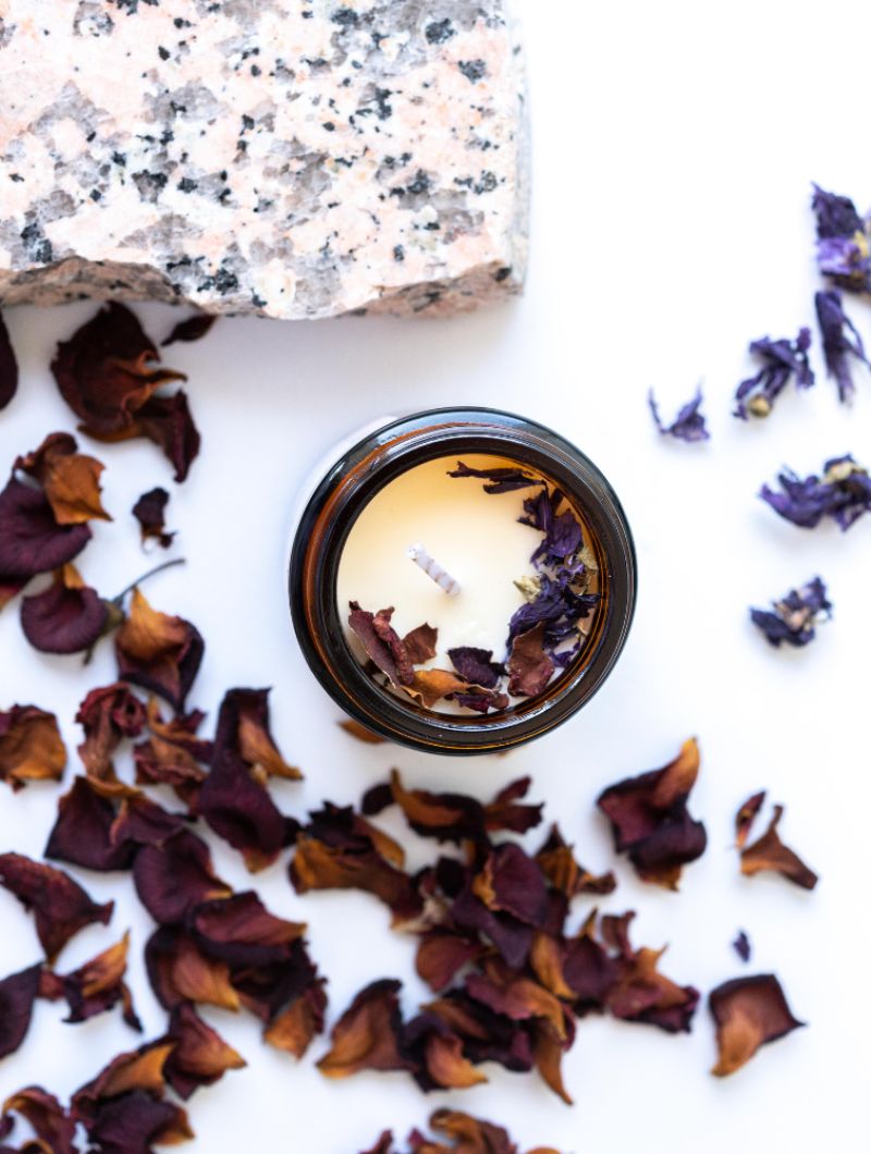 Vela aromática natural de cera vegetal 120g - Imagen 6