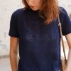 Jersey de manga corta calado con topos - Imagen 5