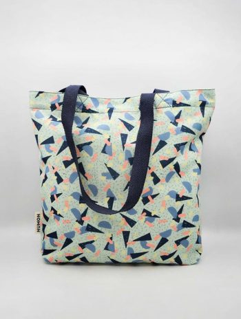 Maxi bolso tote reciclado estampado chips