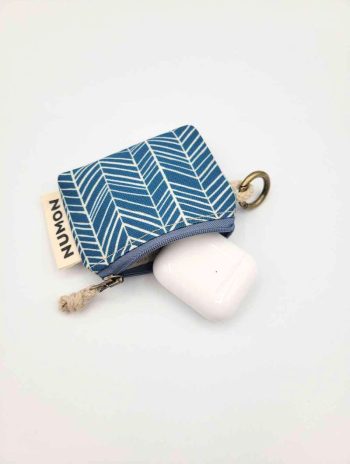 Alternative view of Mini monedero reciclado estampado mar
