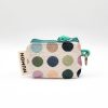 Mini monedero reciclado estampado topos