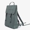 Mochila cuadrada con solapa de tejido reciclado - Imagen 12