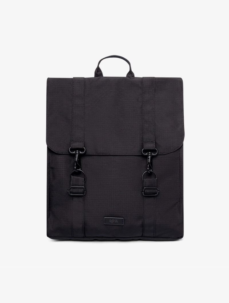 Mochila grande cuadrada de tejido reciclado - Imagen 14