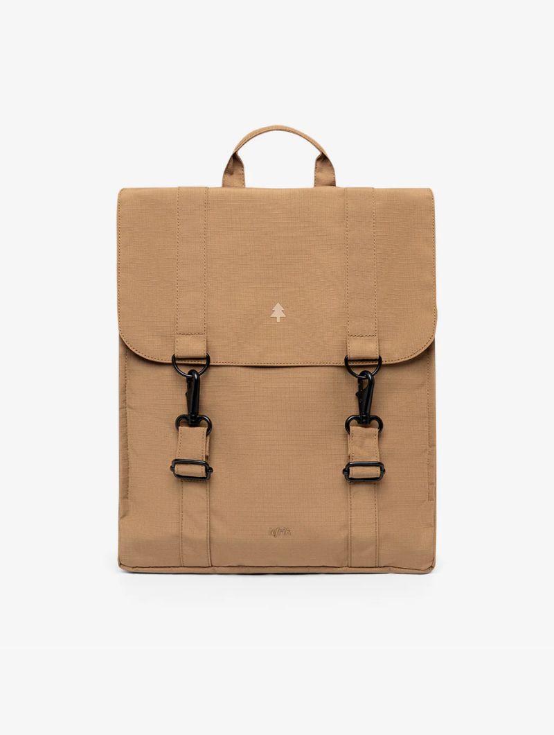 Mochila grande cuadrada de tejido reciclado - Imagen 13