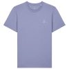 Camiseta unisex 100% algodón orgánico color lavanda