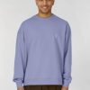 Sudadera oversize sin capucha de algodón orgánico - Imagen 3