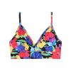 Bralette de algodón orgánico con estampado flor del Atlas