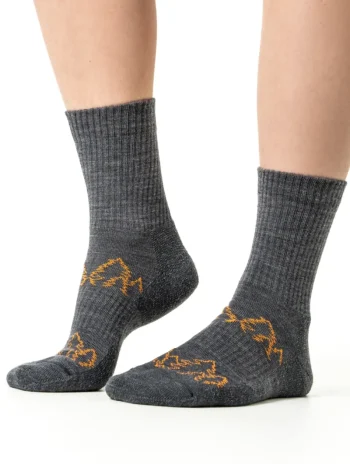Alternative view of Calcetines de senderismo de lana orgánica