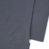Camiseta de cuello cisne azul arándano en lana merino - Imagen 7