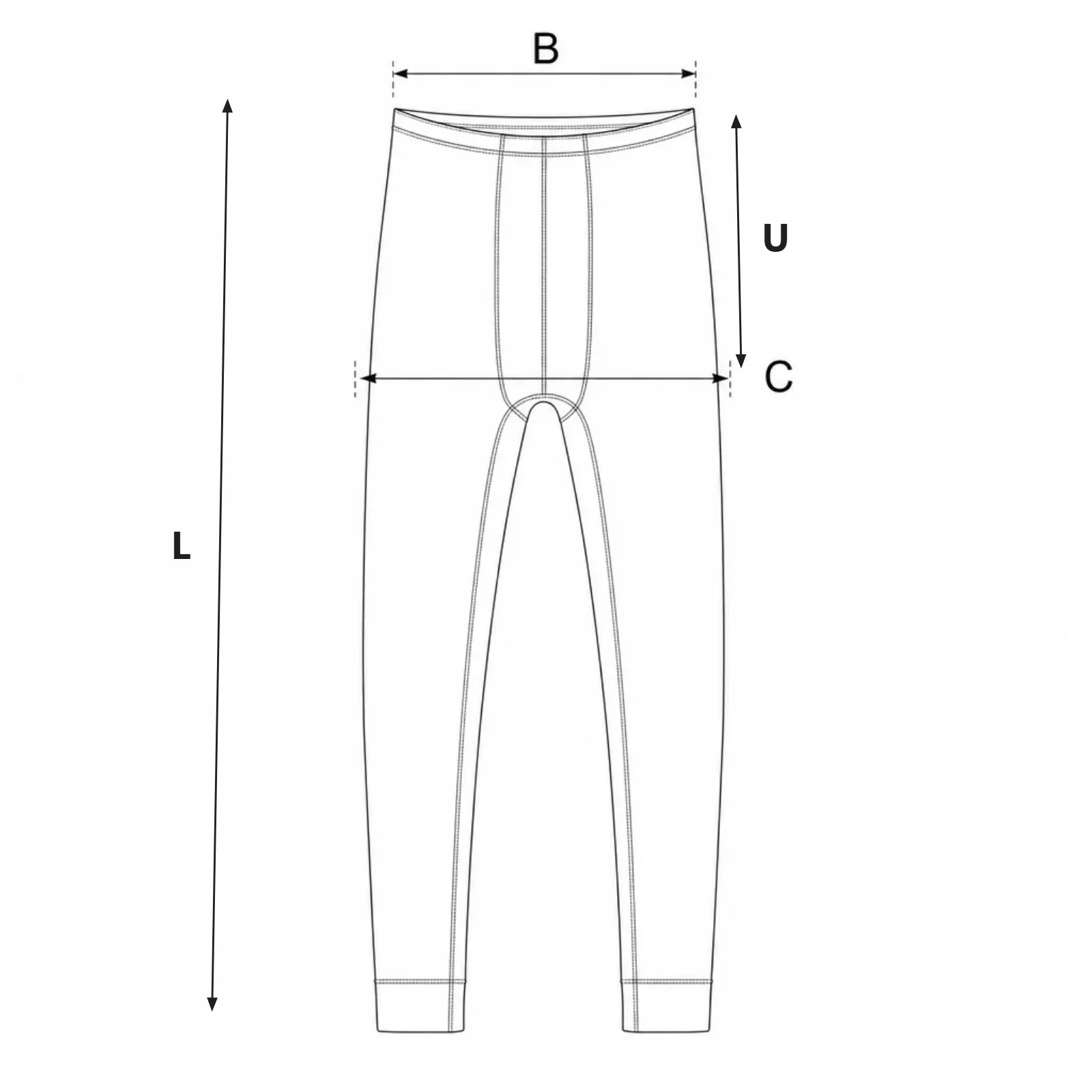 Croquis de medidas de Mallas térmicas LINUS