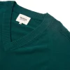 Jersey verde con escote en V de lana merino y cachemir - Imagen 7