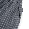 Pantalón ancho azul arándano de algodón orgánico - Imagen 6