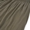 Pantalón ancho verde salvia de lana merino - Imagen 3