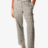 Pantalón de pijama de franela de algodón orgánico a cuadros - Imagen 2