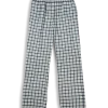 Pantalón de pijama de franela de algodón orgánico a cuadros - Imagen 3