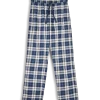 Pantalón de pijama de franela de algodón orgánico para hombre - Imagen 3