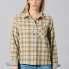 Camisa leñador mujer de cáñamo y algodón orgánico - Imagen 2
