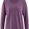Camiseta oversize de manga larga de cáñamo y algodón orgánico - Imagen 10