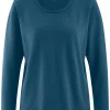 Camiseta oversize de manga larga de cáñamo y algodón orgánico - Imagen 8