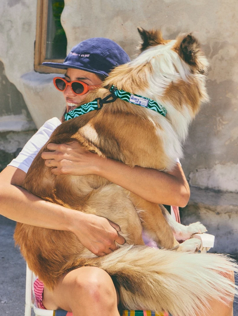 Collar acolchado para perro con ondas Copacabana - Imagen 4