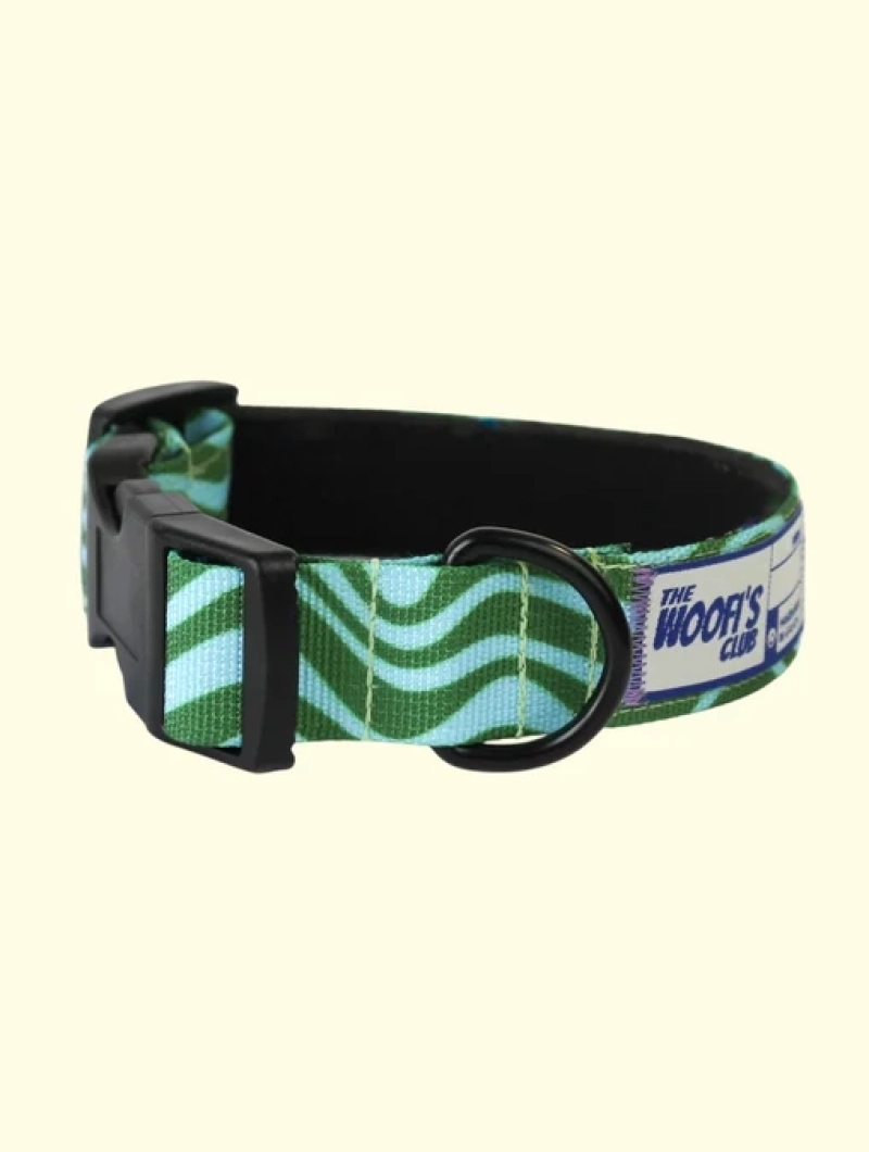 Collar acolchado para perro con ondas Copacabana - Imagen 6