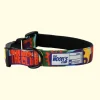 Collar ajustable para perro con estampado retro Yinsun