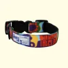 Collar ajustable para perro con estampado retro Yinsun - Imagen 3