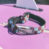 Collar de cuadros para perro Checker - Imagen 8