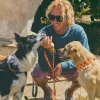 Correa de cuadros para perro Checker - Imagen 4