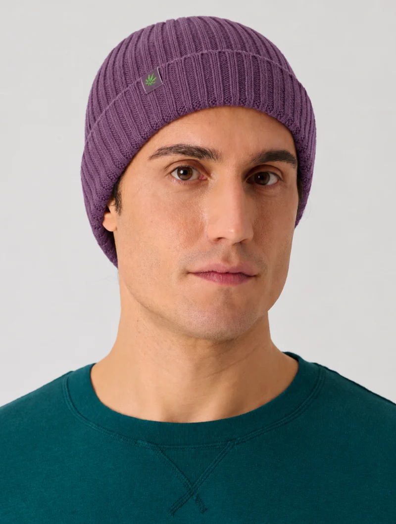 Gorro de punto de cáñamo y algodón orgánico - Imagen 2