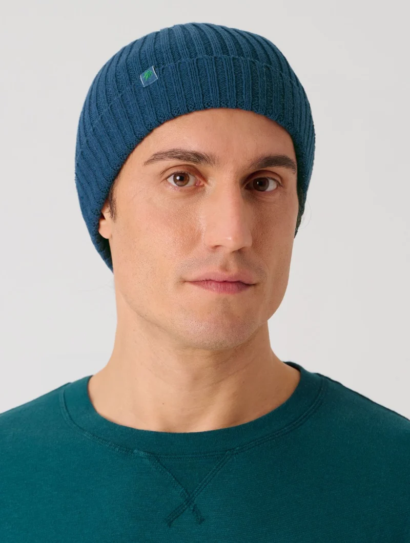 Gorro de punto de cáñamo y algodón orgánico - Imagen 3