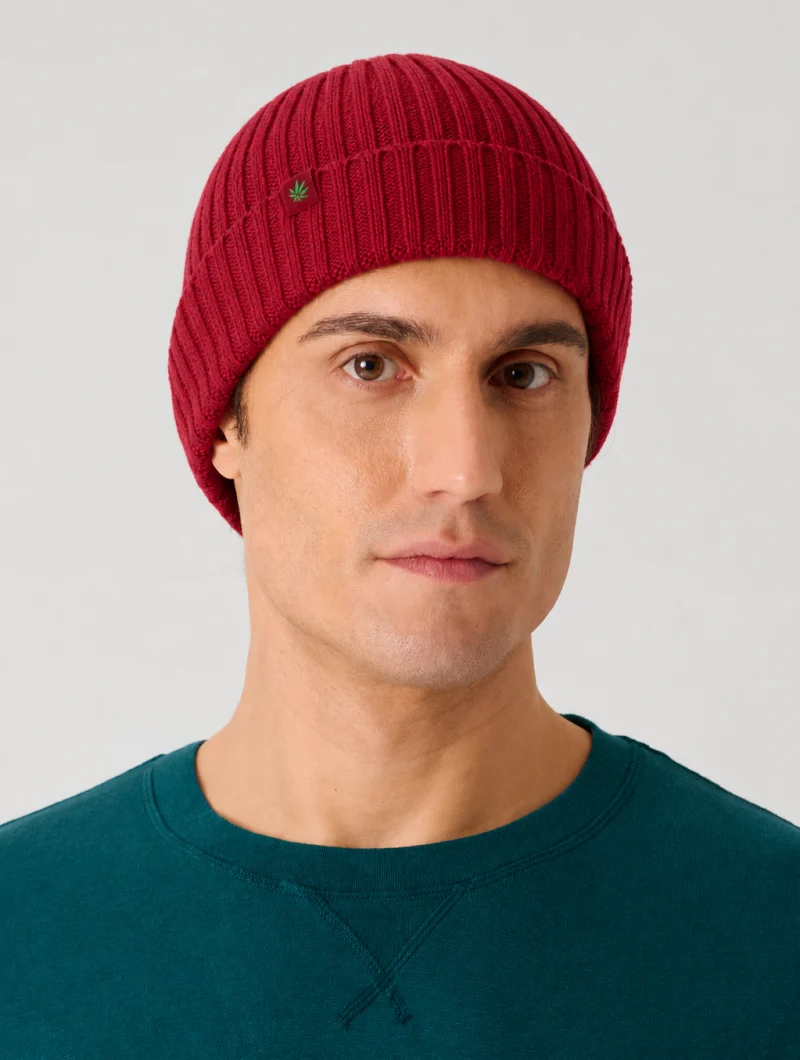 Gorro de punto de cáñamo y algodón orgánico - Imagen 4