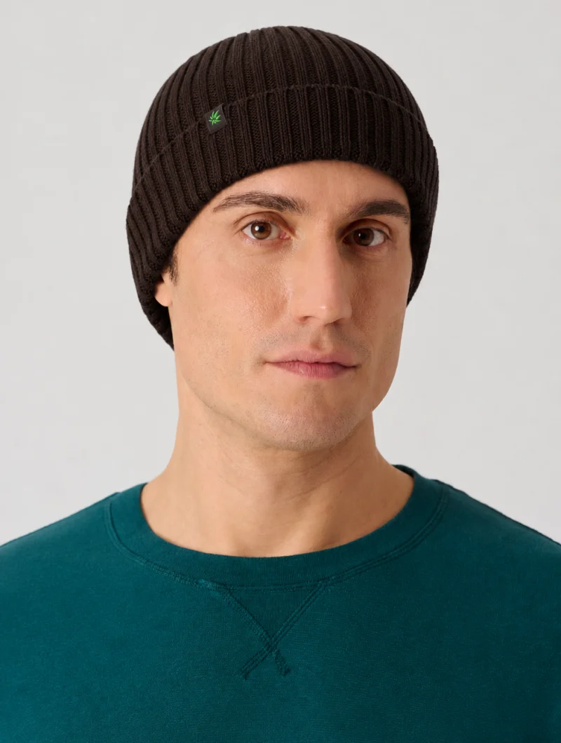 Gorro de punto de cáñamo y algodón orgánico - Imagen 5